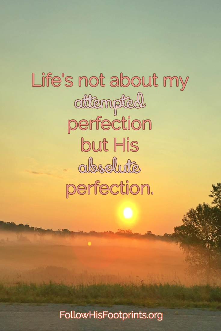 letting go of perfect