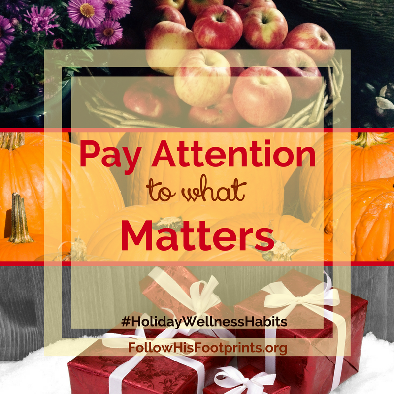 attention to what matters